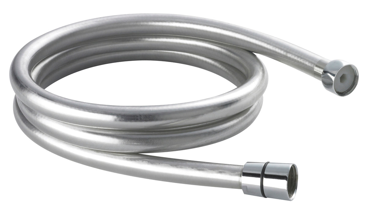 Hudson Reed Smooth Silver Shower Flex
