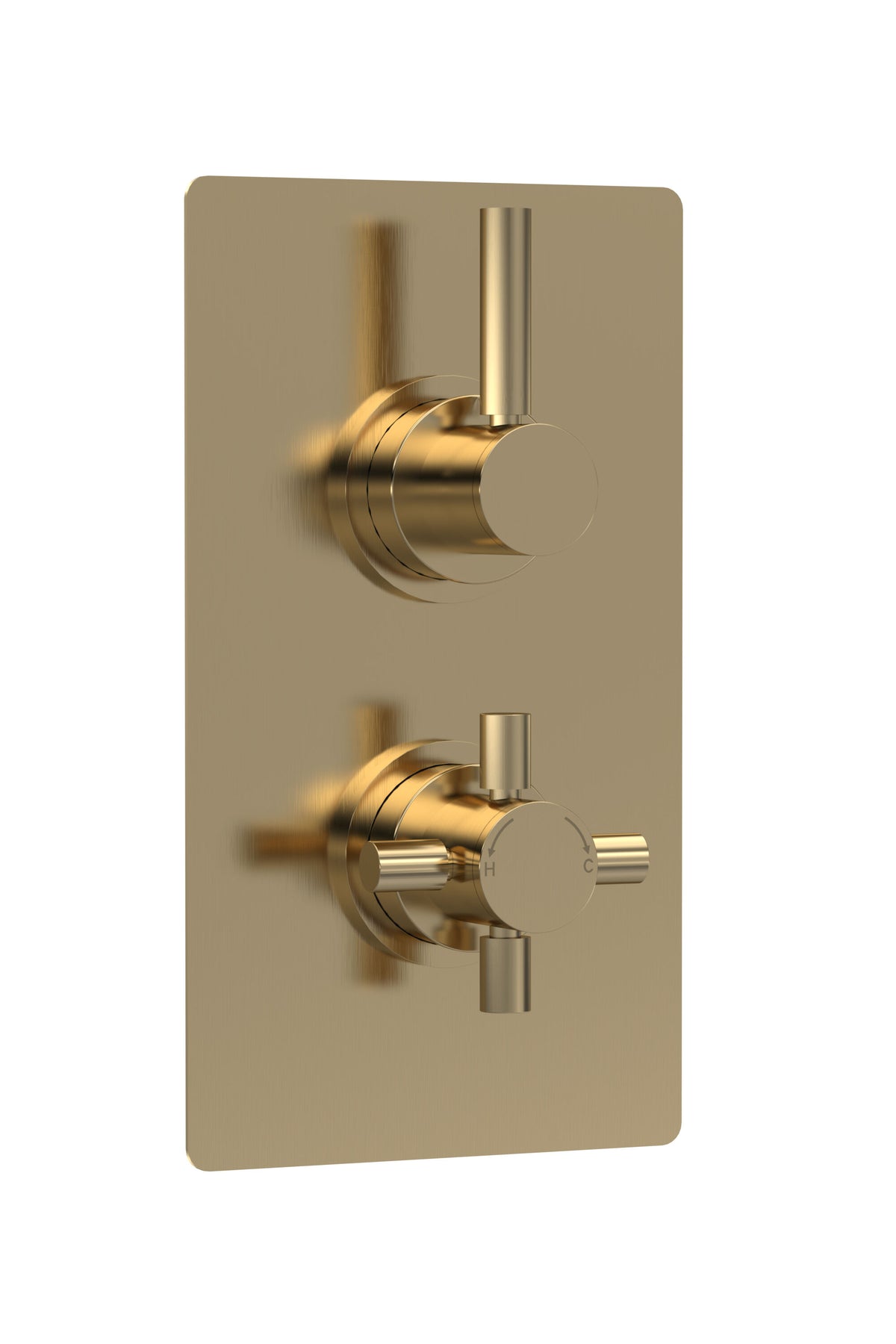 Hudson Reed Tec Pura Twin Thermostatic Shower Valve Dual Function With Diverter