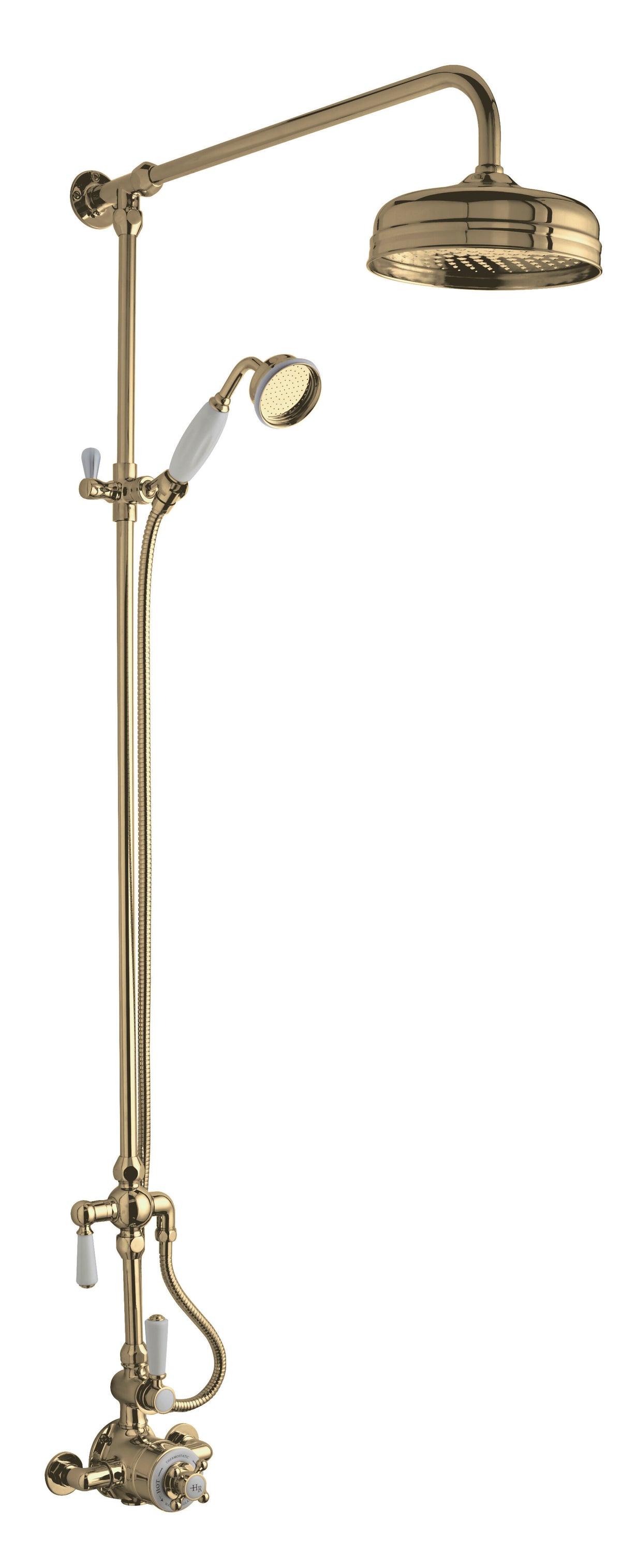Old London Exposed Valve Sets Traditional Wall Mounted Manual Shower Kit