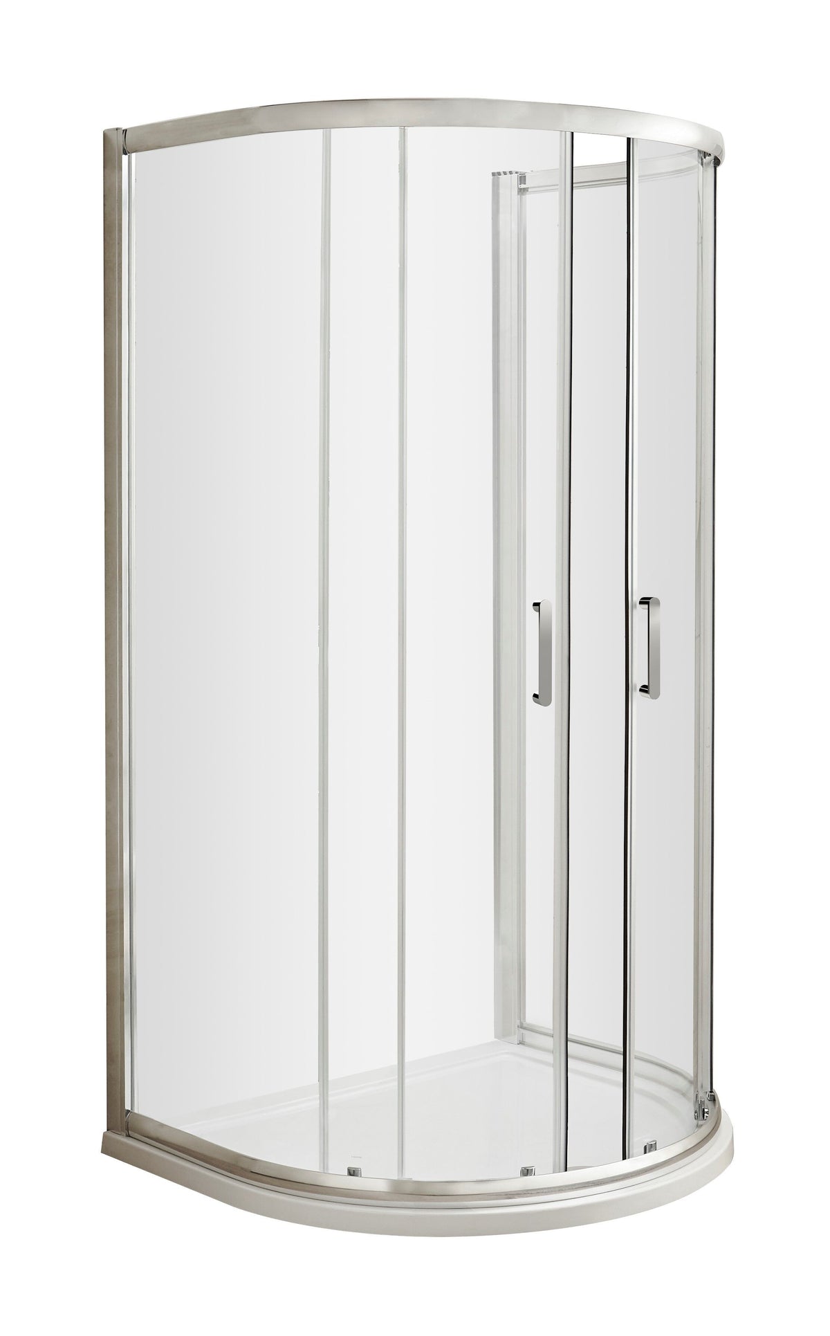Hudson Reed Pacific 1050mm D Shape Shower Enclosure - D Shape Handle