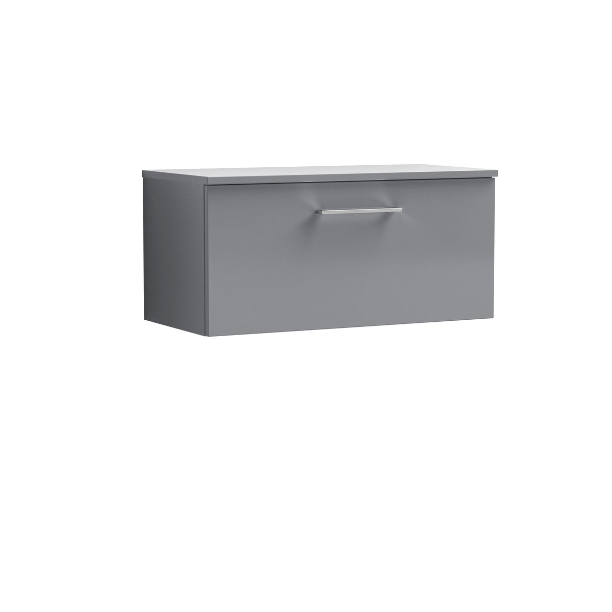Nuie Arno 805mm 1 Drawer Wall Hung Vanity Unit With Co-ordinating Worktop