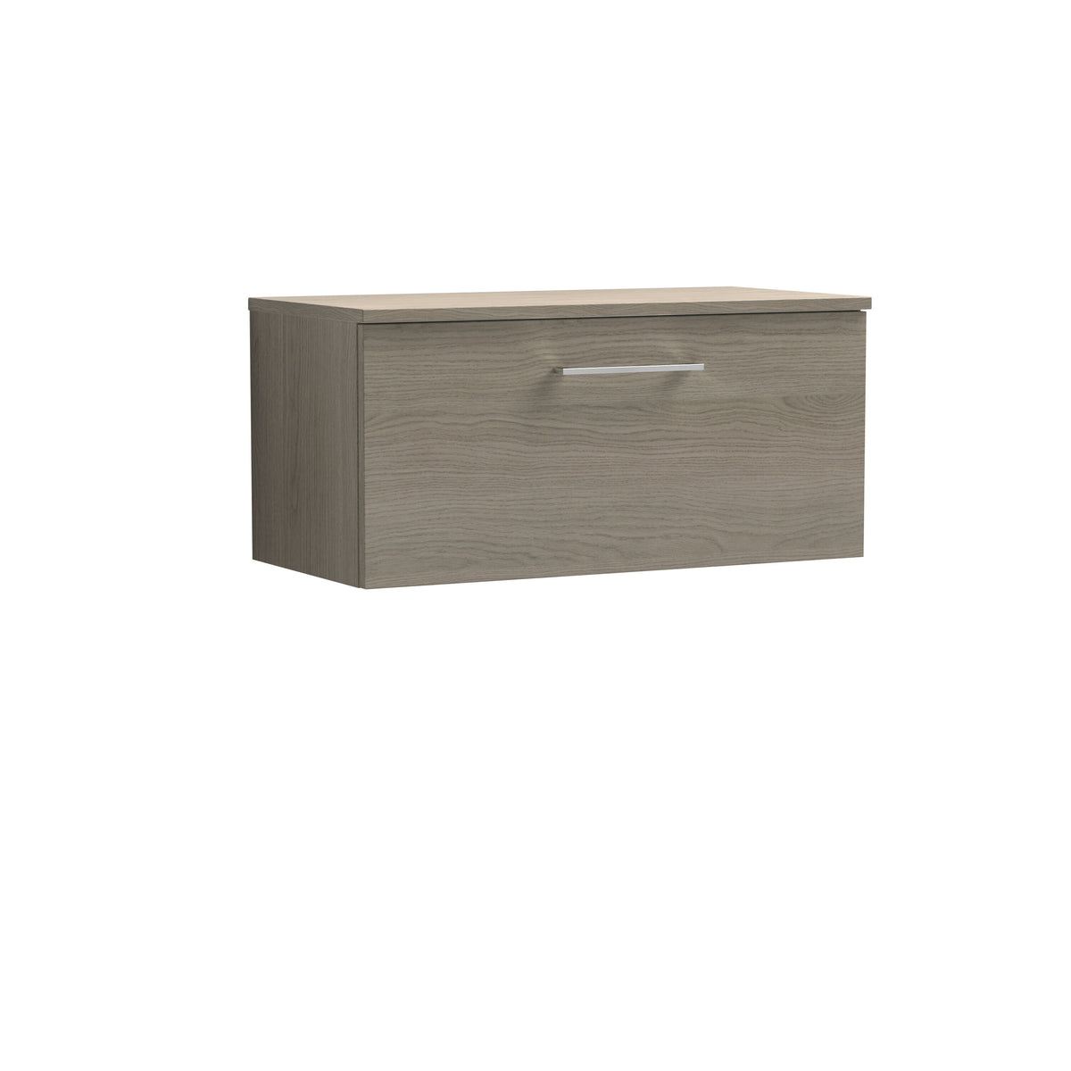 Nuie Arno 805mm 1 Drawer Wall Hung Vanity Unit With Co-ordinating Worktop