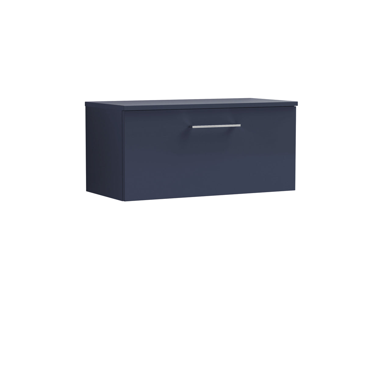 Nuie Arno 800mm 1 Drawer Wall Hung Vanity Unit With Co-ordinating Worktop