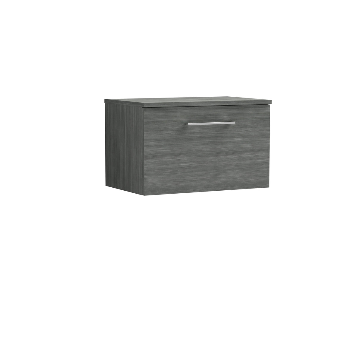 Nuie Arno 600mm 1 Drawer Wall Hung Vanity Unit With Co-ordinating Worktop