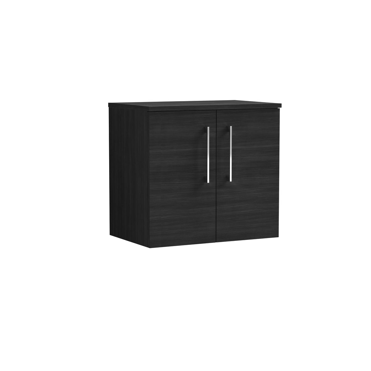 Nuie Arno 600mm 2 Door Wall Hung Vanity Unit With Co-ordinating Worktop