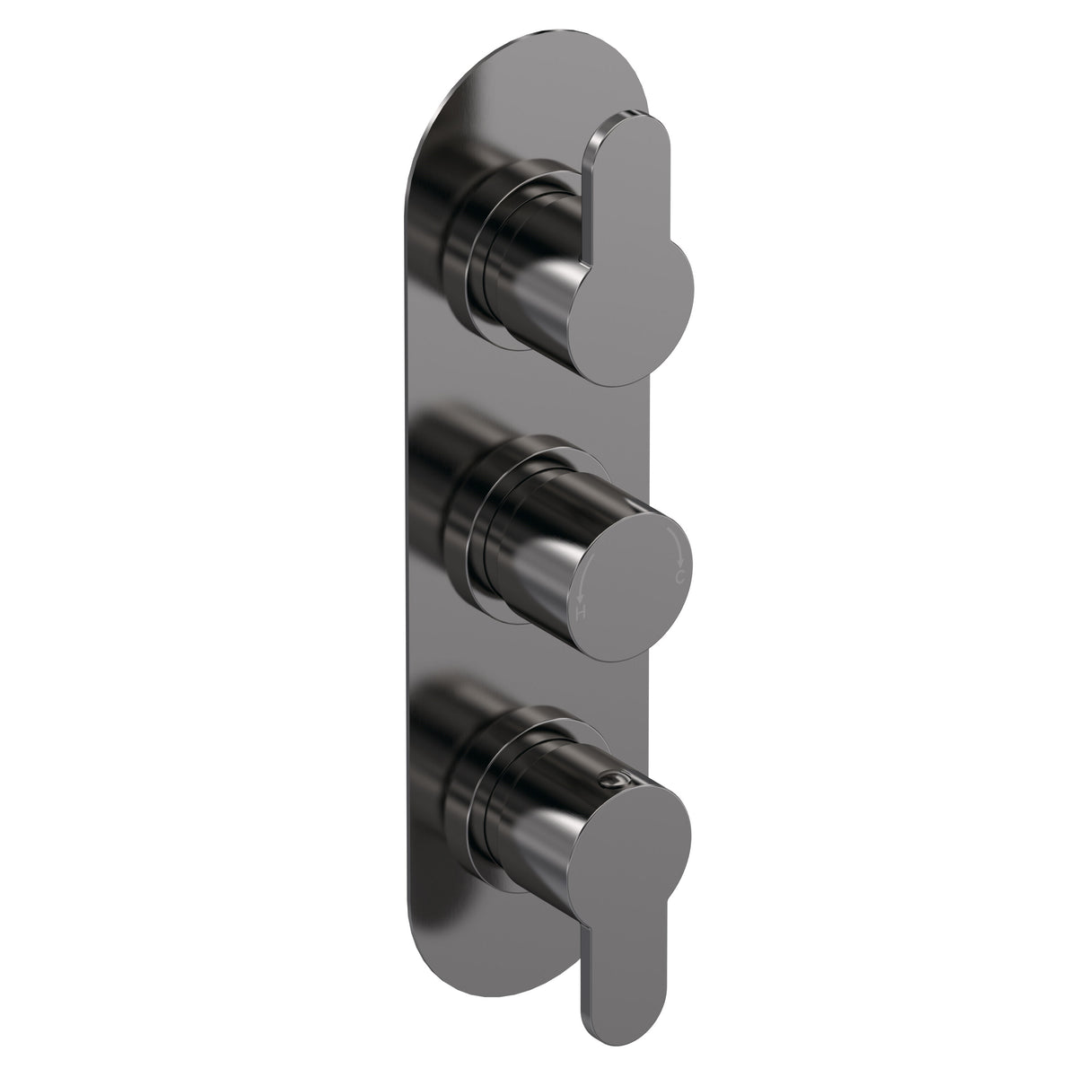 Nuie Arvan Triple Thermostatic Shower Valve