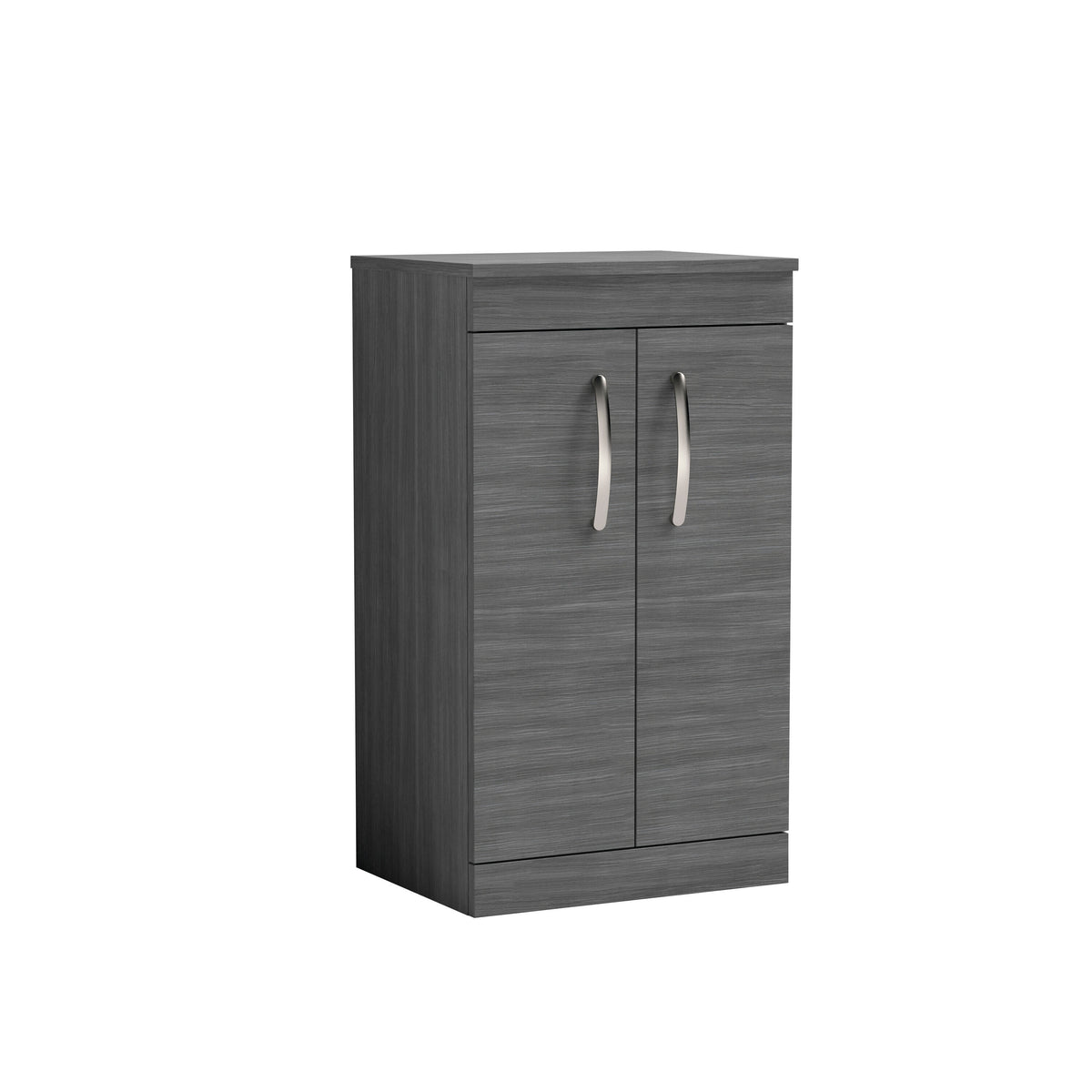 Nuie Athena 500mm 2 Door Floor Standing Vanity Unit With Co-ordinating Worktop