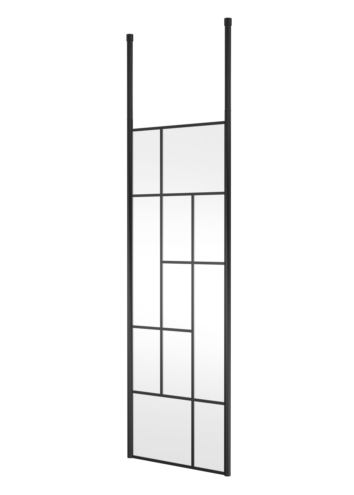 Hudson Reed 760mm Abstract Frame Wetroom Screen With Ceiling Posts