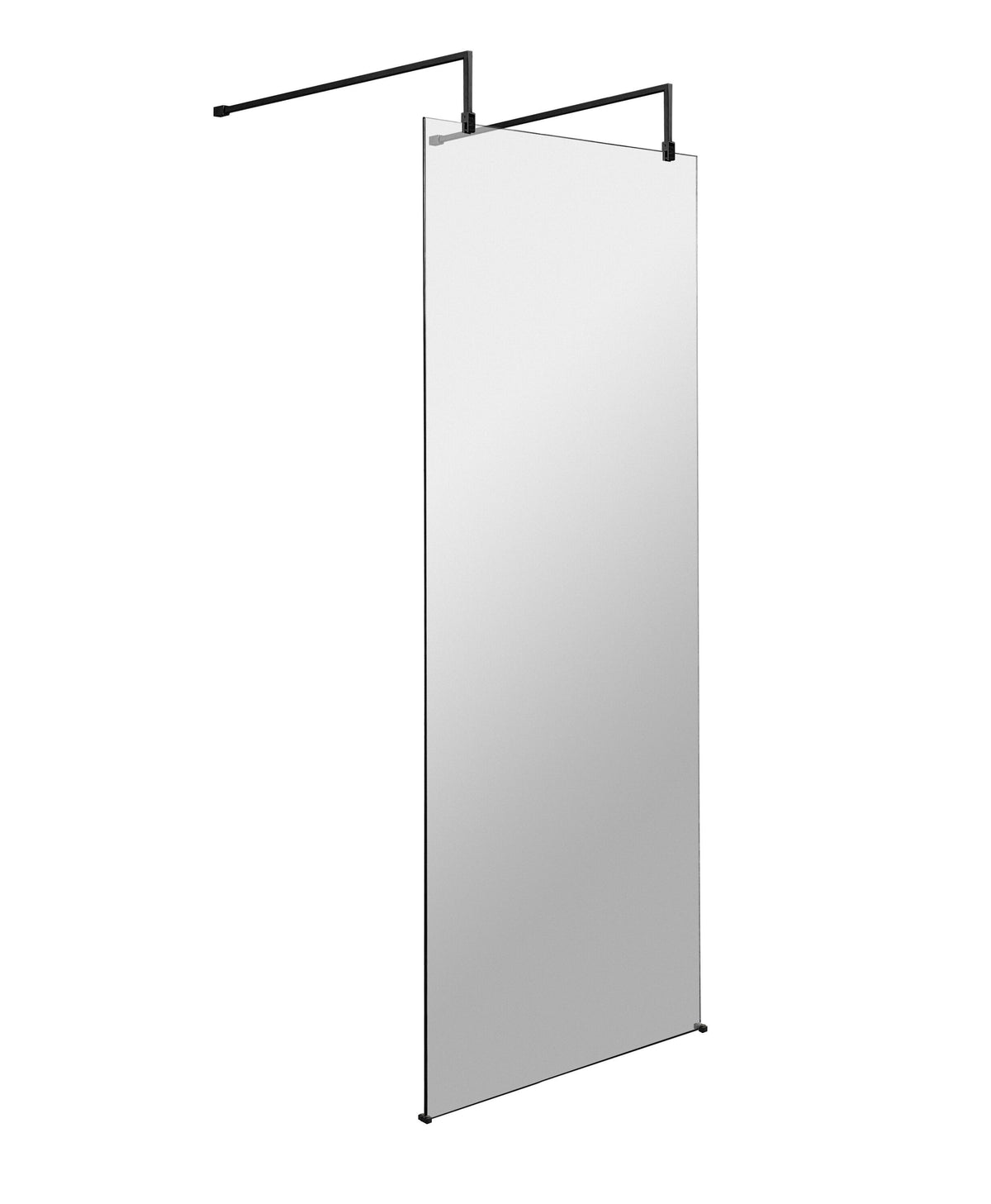 Hudson Reed 760mm Wetroom Screen With Support Arms and Feet