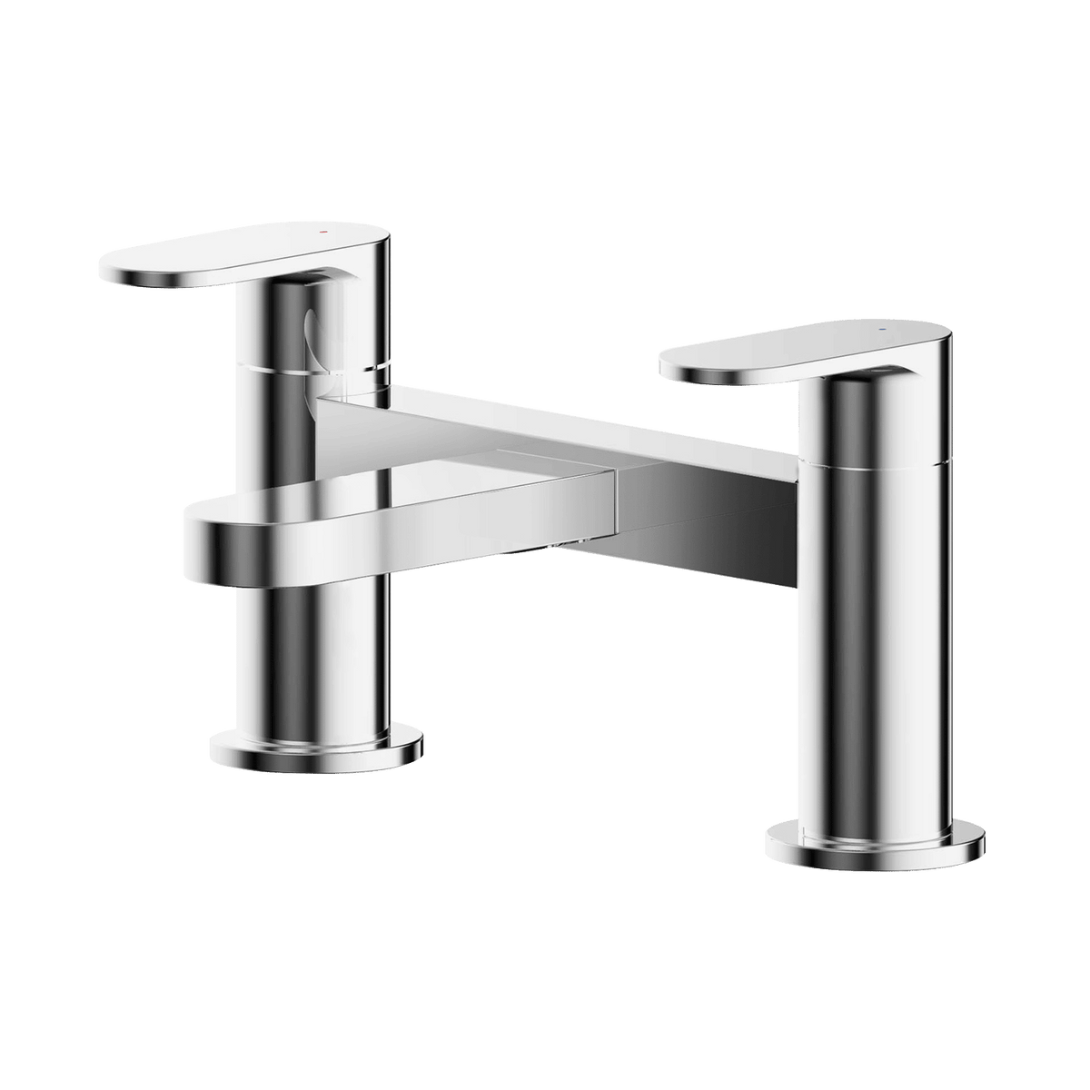 nuie Binsey Chrome Deck Mounted Bath Filler