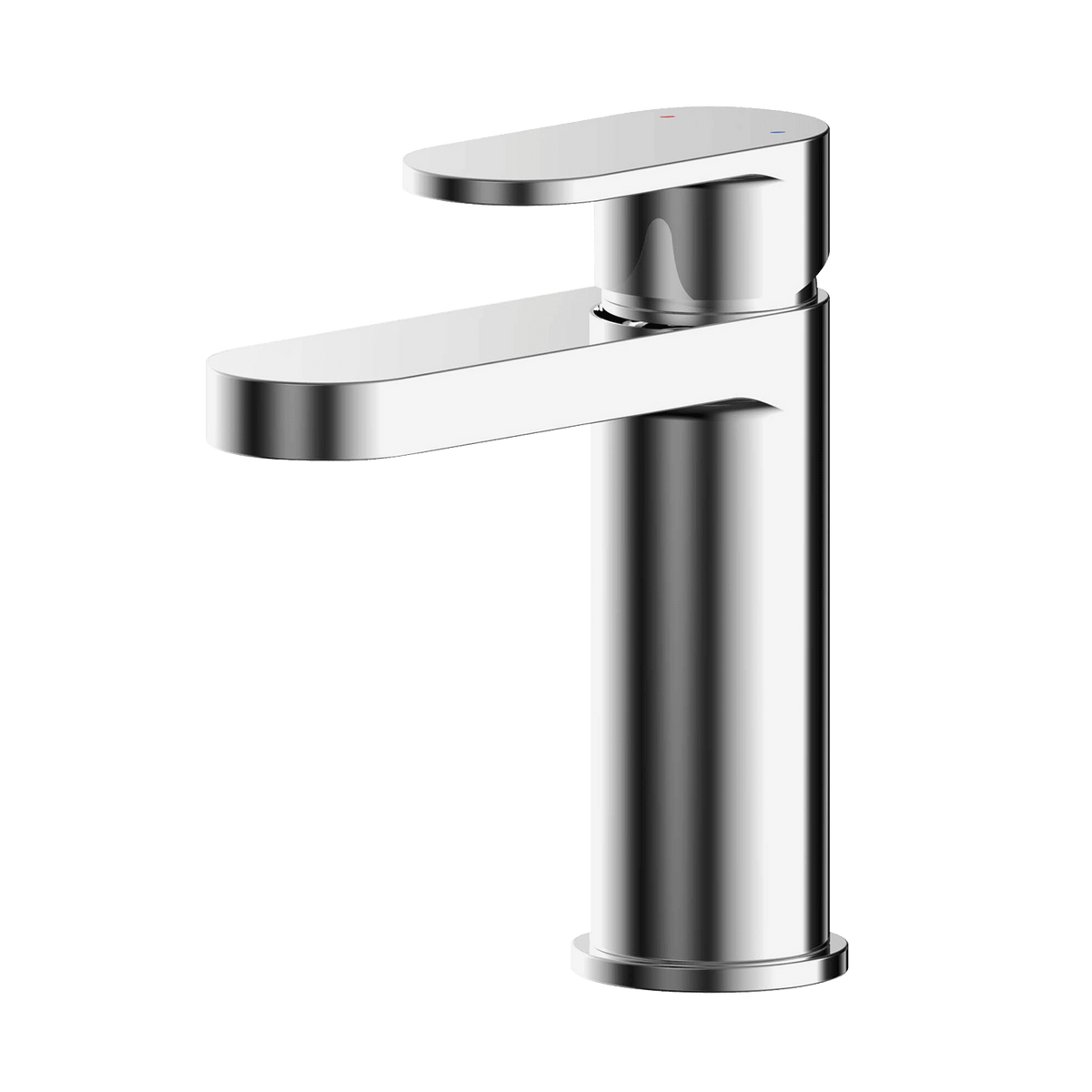 nuie Binsey Chrome Mono Basin Mixer With Push Button Waste