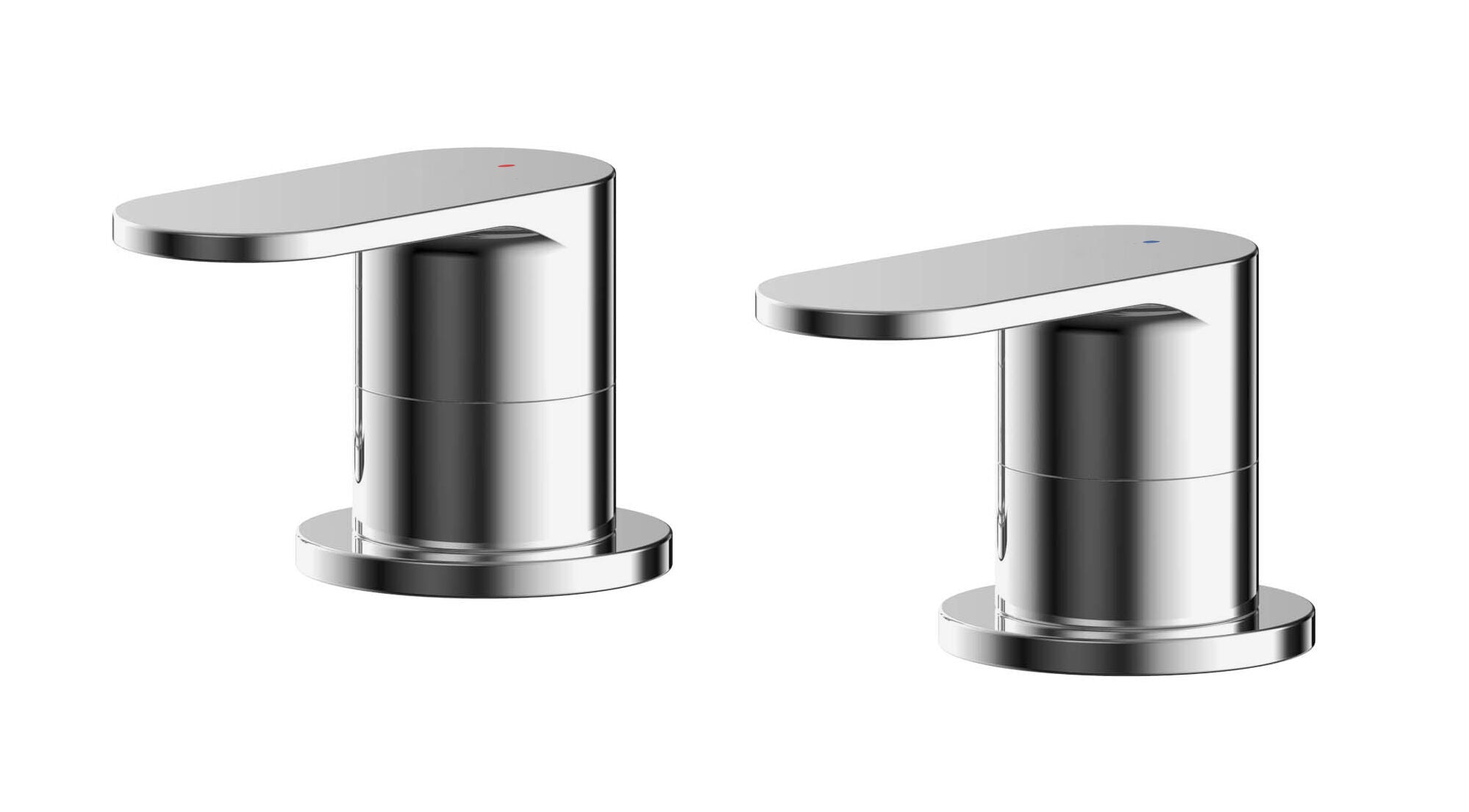 nuie Binsey Chrome 3/4" Side Valves