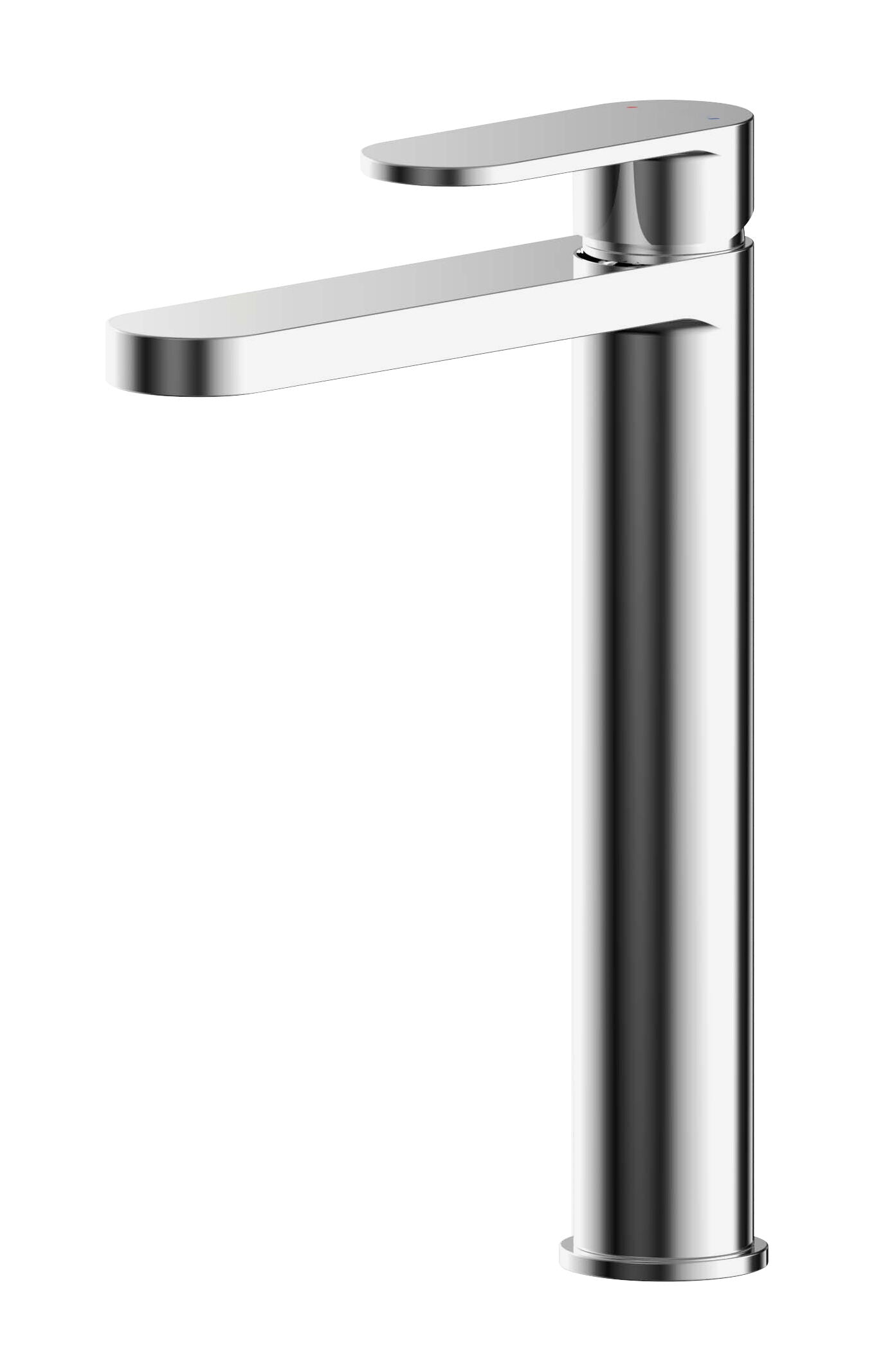 nuie Binsey Chrome High Rise Mono Basin Mixer