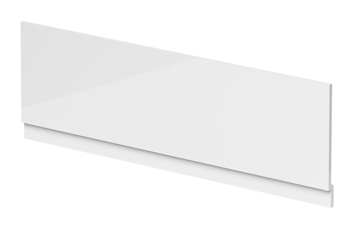 Nuie Fusion 1800mm MDF Gloss Front Bath Panel With Plinth