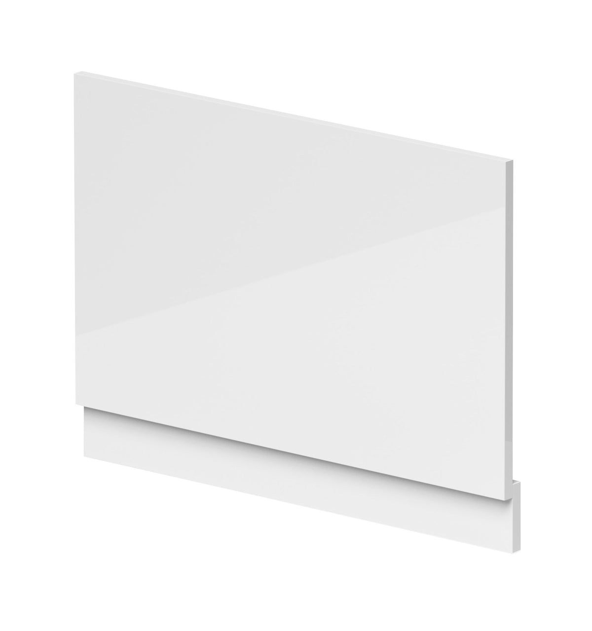 Nuie Fusion 800mm MDF Gloss End Bath Panel With Plinth