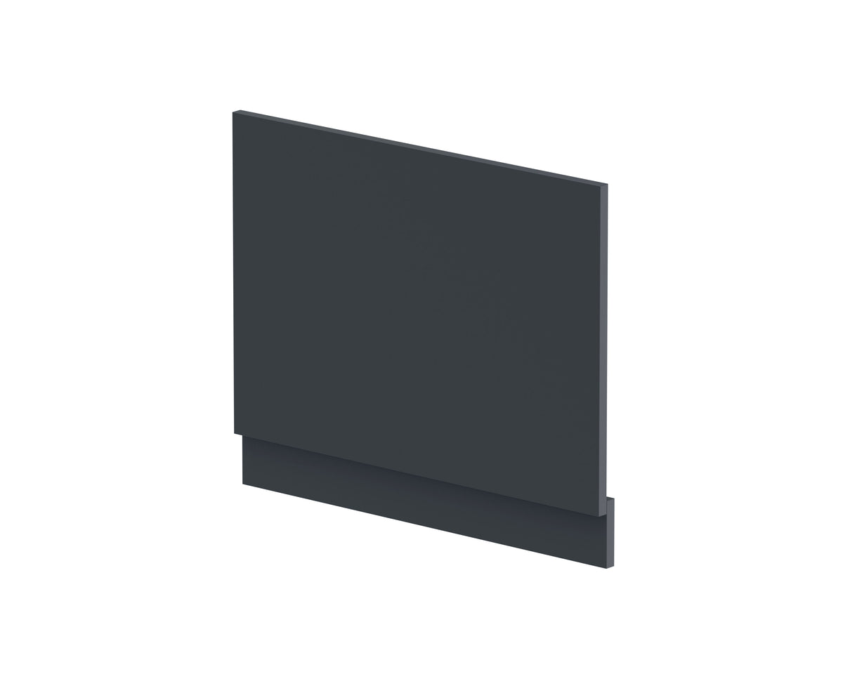 Nuie 700mm MDF Matt Straight End Bath Panel With Plinth