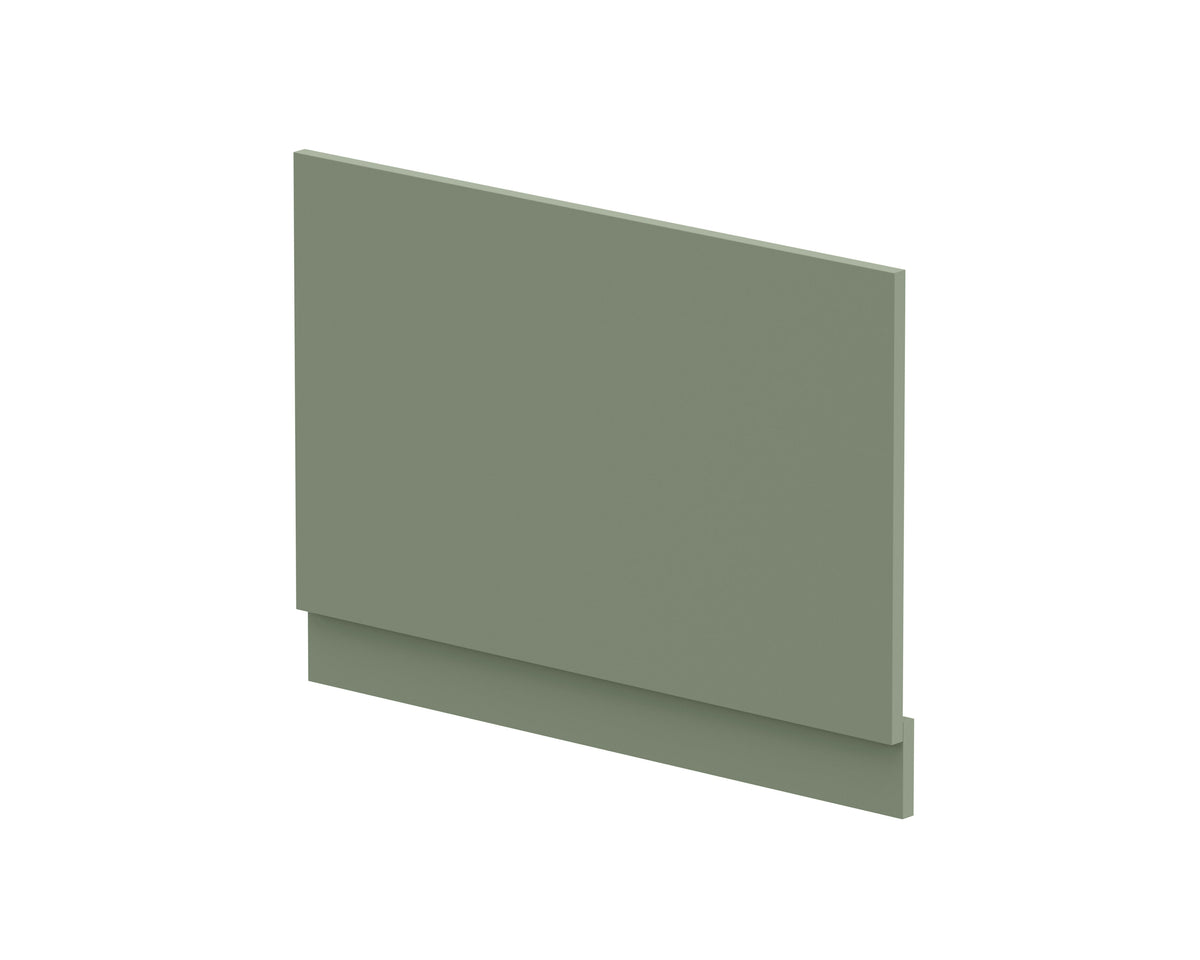 Nuie 800mm MDF Matt End Bath Panel With Plinth