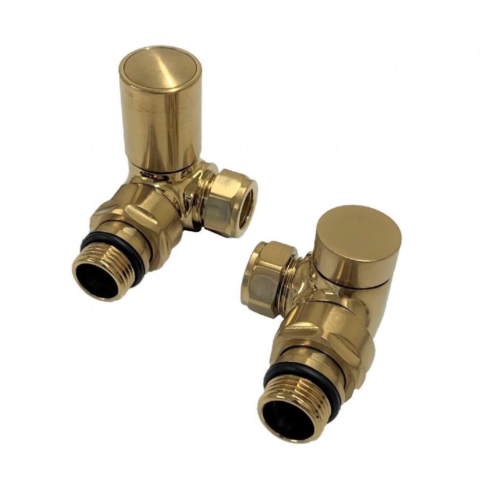 Brass Corner Valve (Pair) - BRASS-CRNV