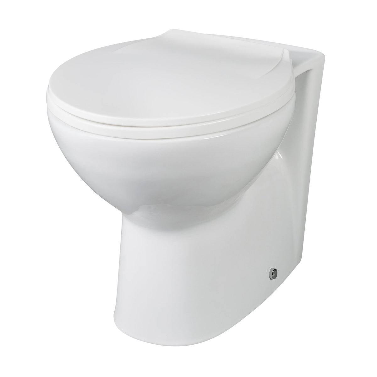 Nuie Melbourne Round Back to Wall Toilet Pan