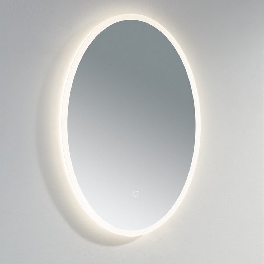 Burleigh 700x500mm Oval with White Acrylic Edge - BUO7050W - BUO7050W 2
