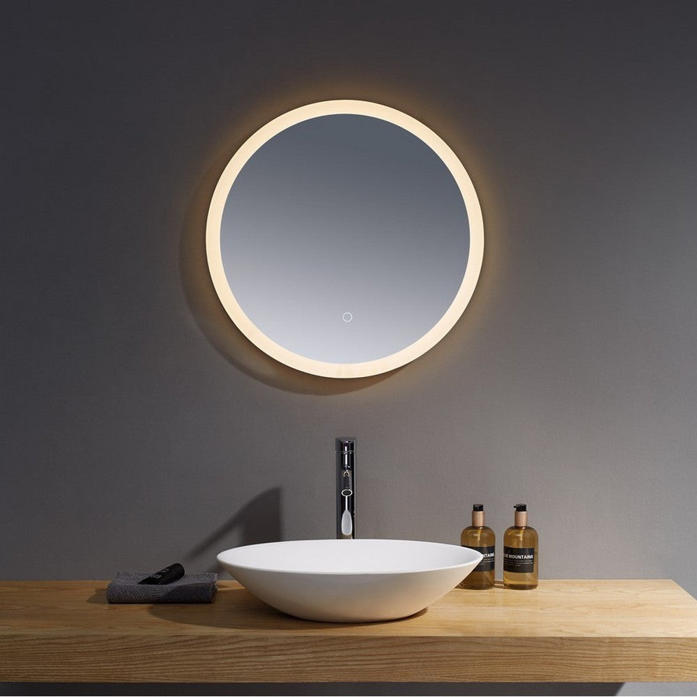 Burleigh 600mm Round with White Acrylic Edge - BUW60 - BUW60 6