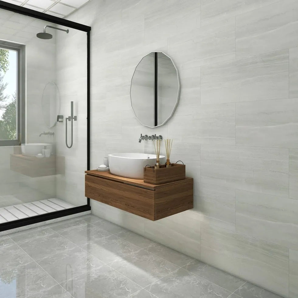 Cove Bantry SPC Wall & Floor Tiles with Built-In Underlay