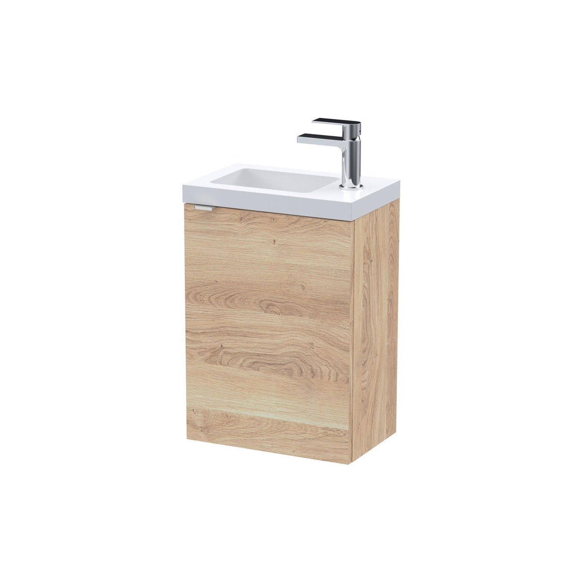 Hudson Reed Fusion 400mm 1 Door Wall Hung Vanity Unit With Basin