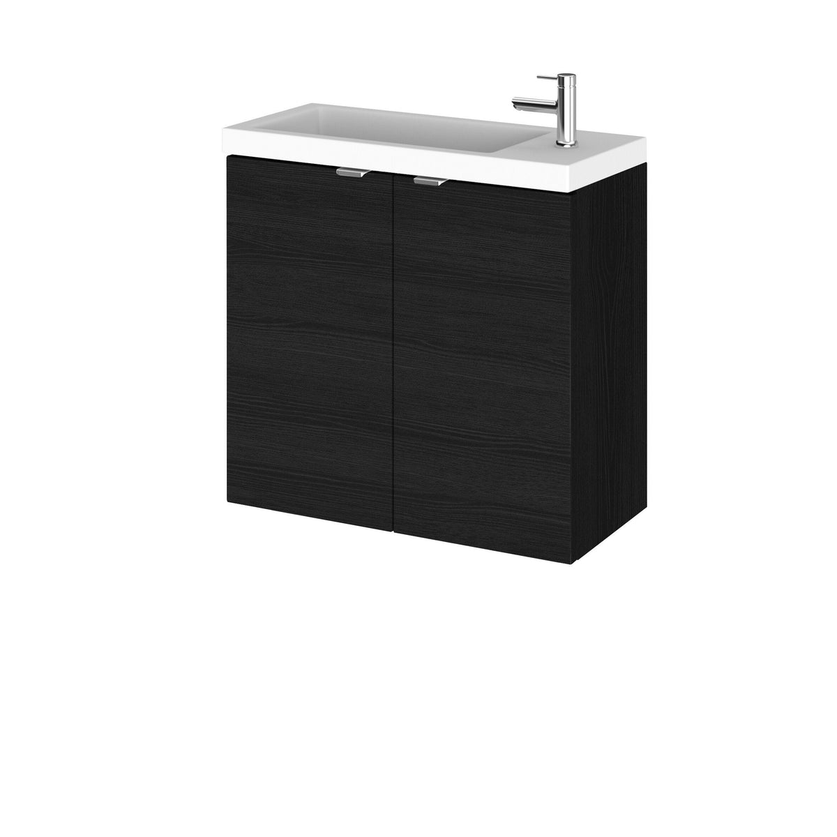Hudson Reed Fusion 600mm 2 Door Wall Hung Vanity Unit With Basin