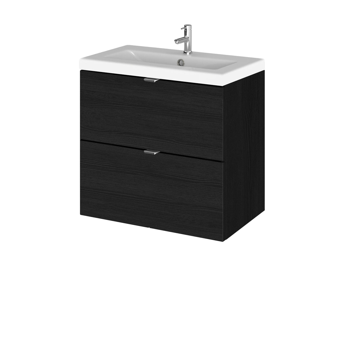 Hudson Reed Fusion 600mm 2 Drawer Wall Hung Vanity Unit With Basin