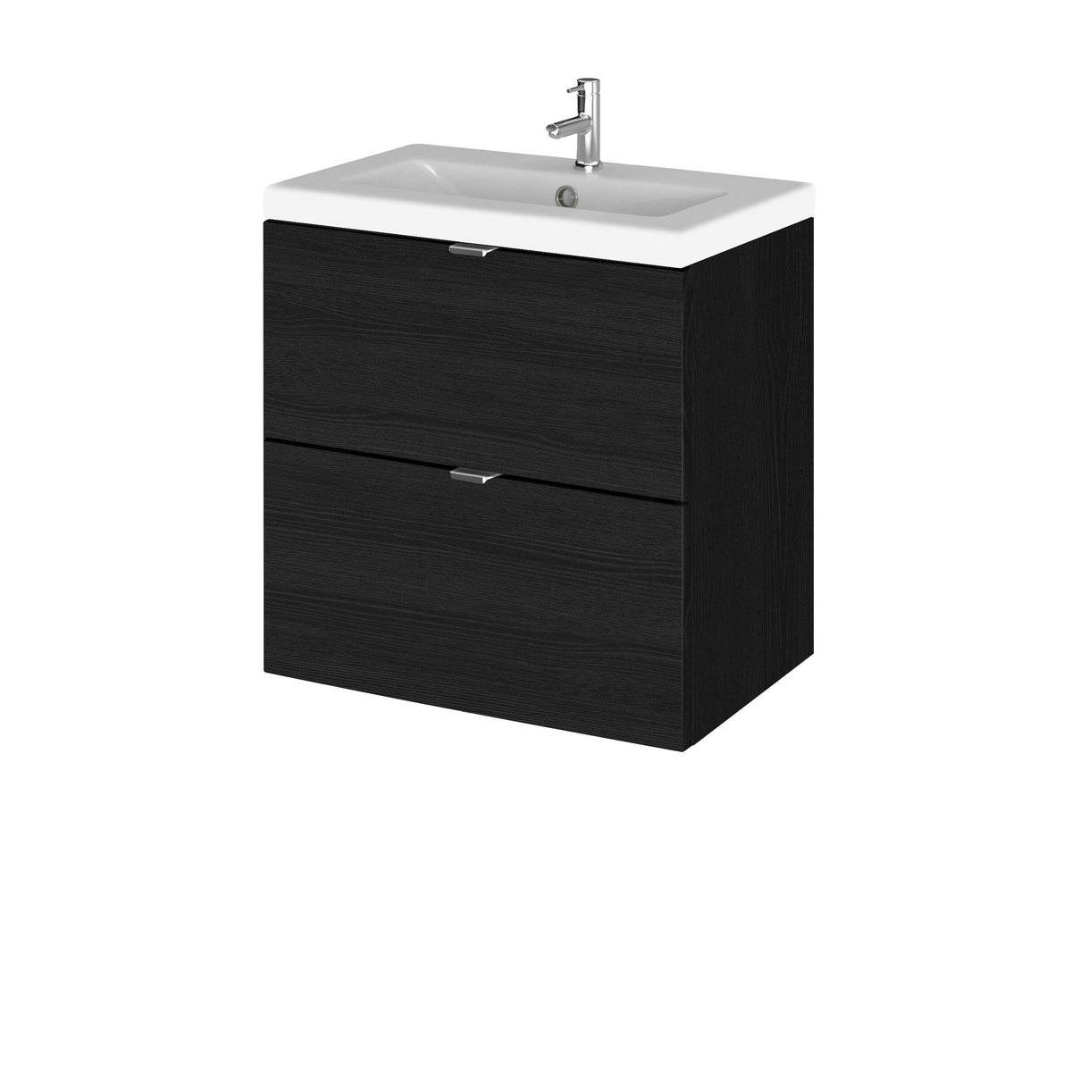Hudson Reed Fusion 500mm 2 Drawer Wall Hung Vanity Unit With Basin