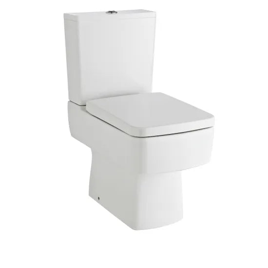 Semi Flush to Wall Square Toilet Pan