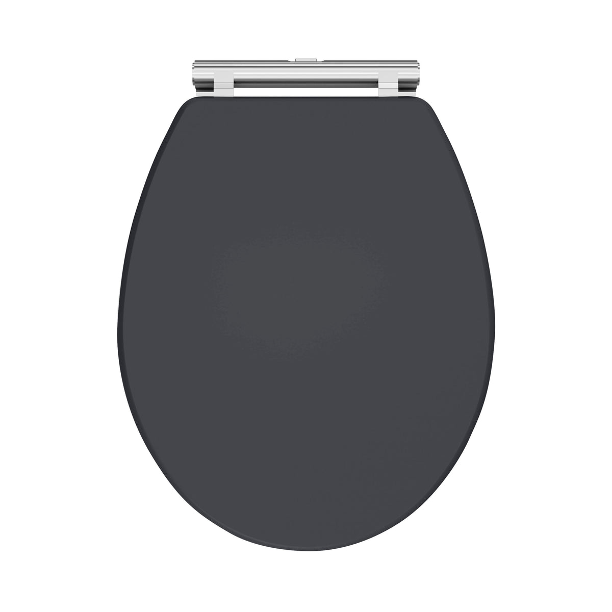 Nuie Classique Round Wooden Soft Close Traditional Toilet Seat With Quick Release Hinge