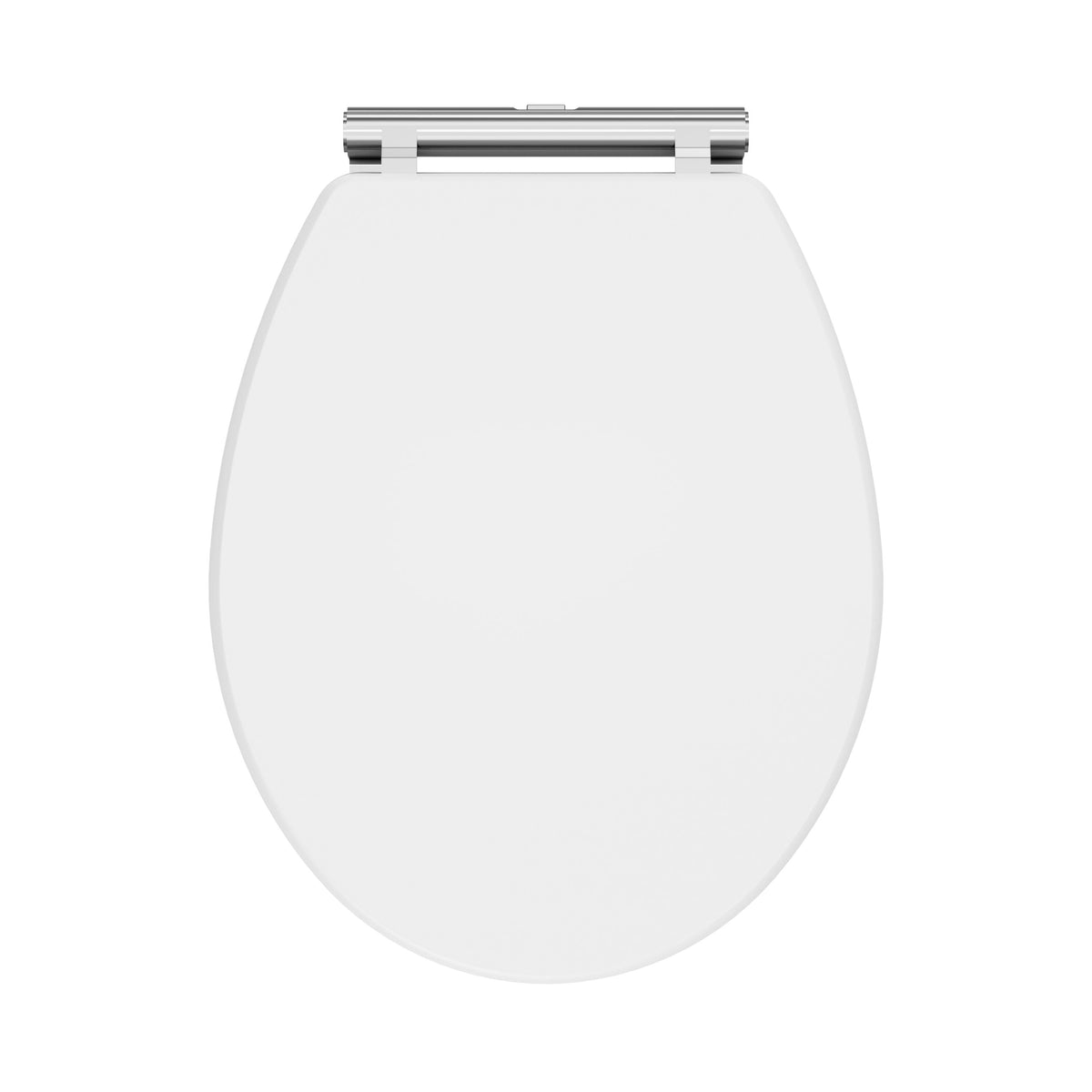 Nuie Classique Round Wooden Soft Close Traditional Toilet Seat With Quick Release Hinge