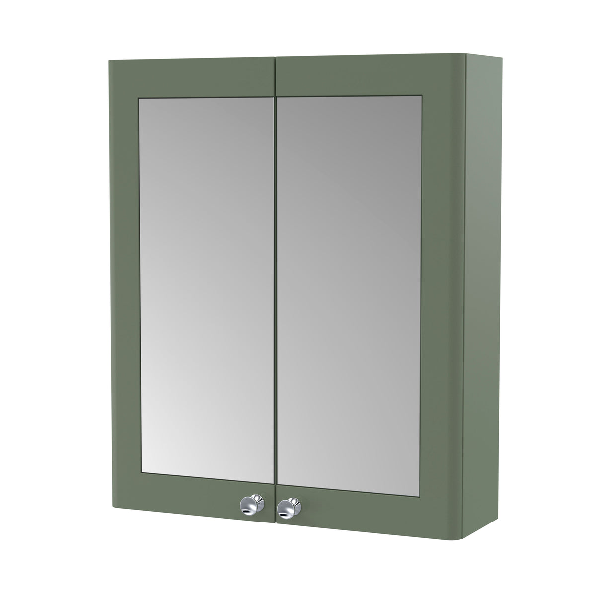 Nuie Classique 600mm Wall Hung Mirror Cabinet