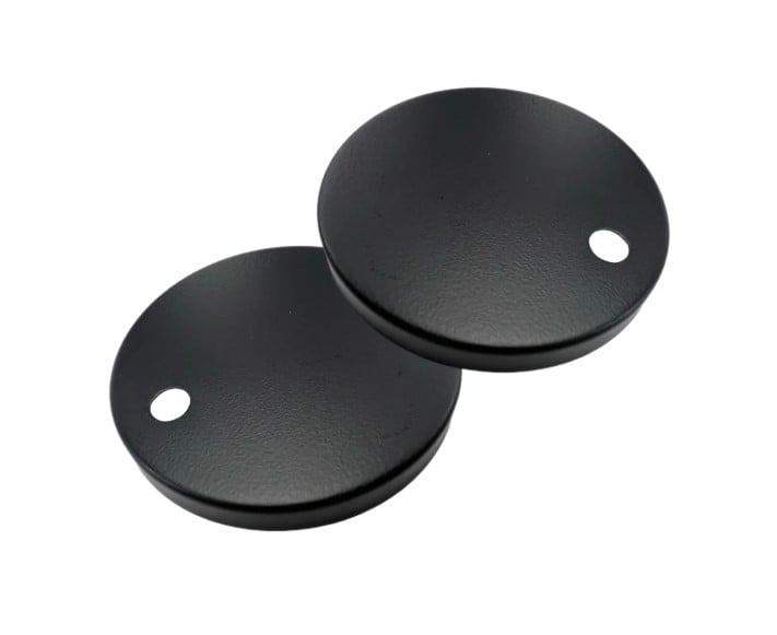 x2 CAPS Matt Black Cover Caps For Seat Hinges to suit SEA600OP / SEA601OP / SEA001UN / SEA002UN / SEA101D - CPS600BL
