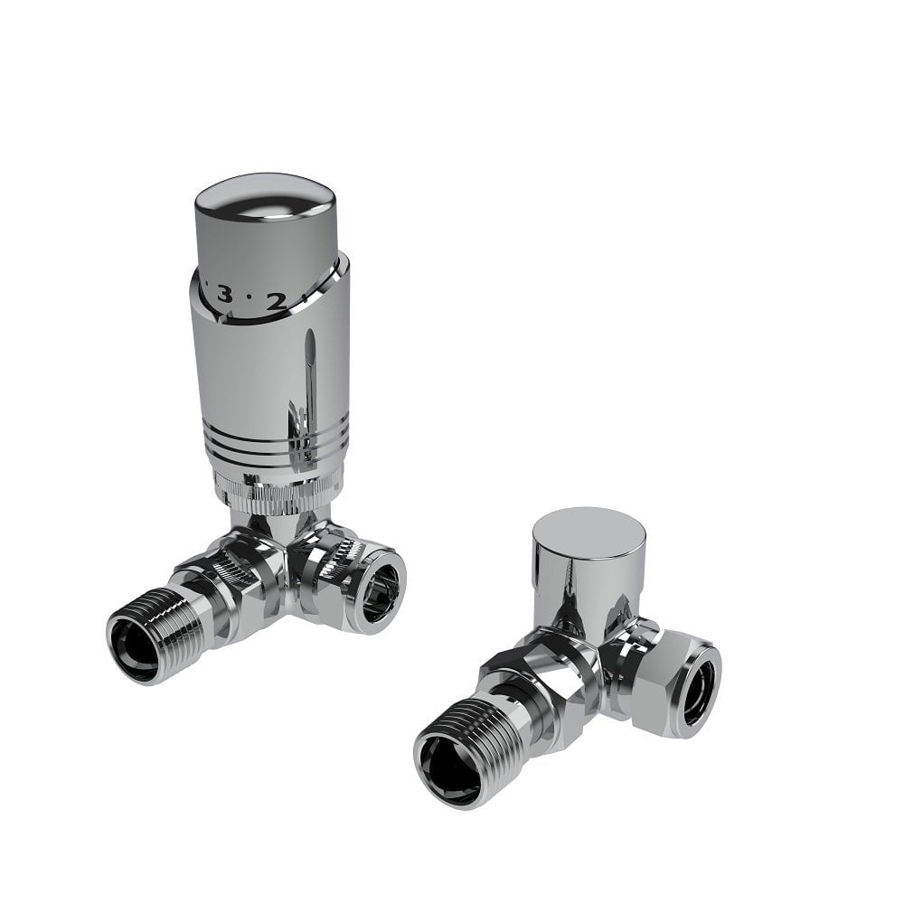 Design Twin Pack TRV Chrome Corner - CR-TRV101C