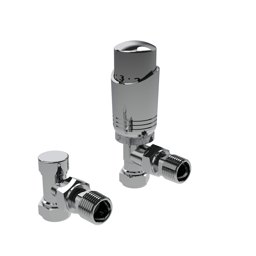 Design Twin Pack TRV Chrome Angled - CR-TRV301A