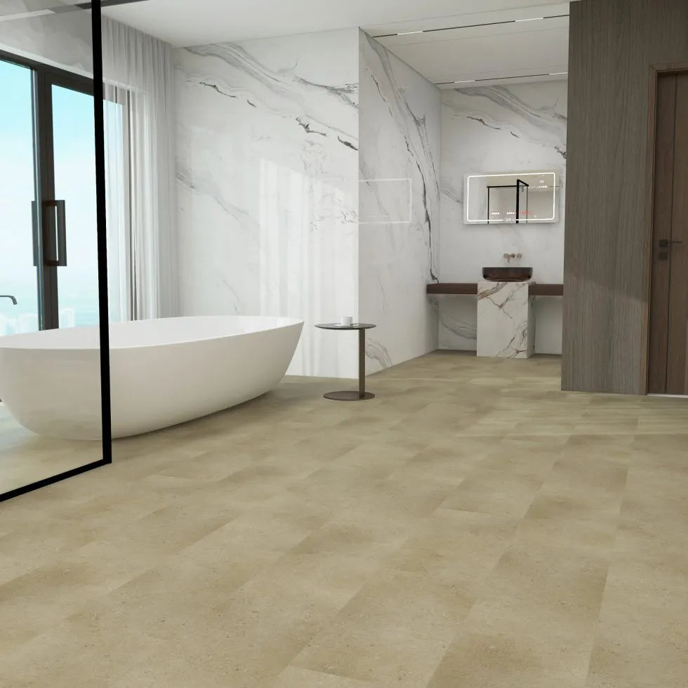Cove Chesil SPC Wall & Floor Tiles with Built-In Underlay