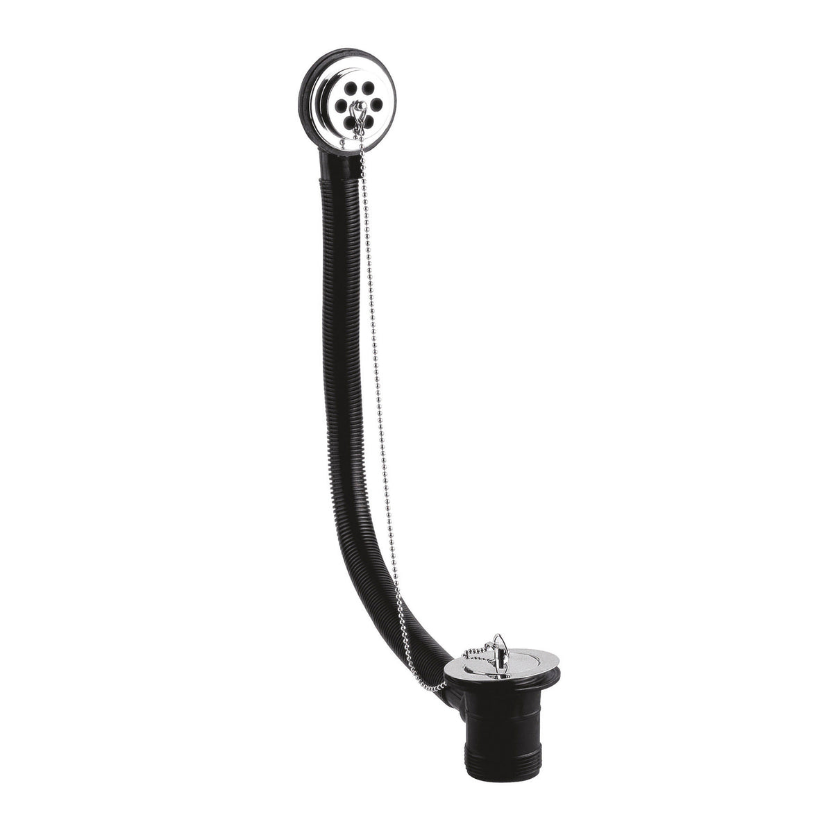 Nuie Bath Plug With Chain Bath Waste