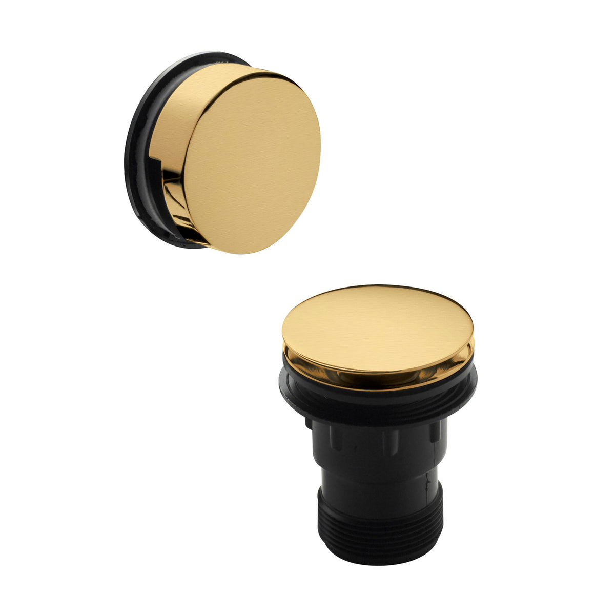 Nuie Easy Clean Push Button Bath Waste