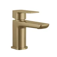 Modern Brushed Brass L-Shaped Shower Bath Package