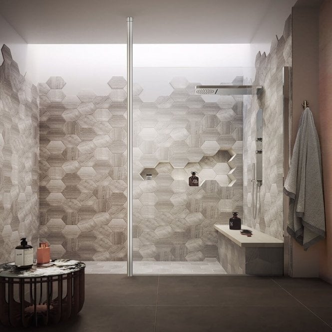 KV8 2/1m Wetroom Screen Ceiling Post - EIGHT201WP