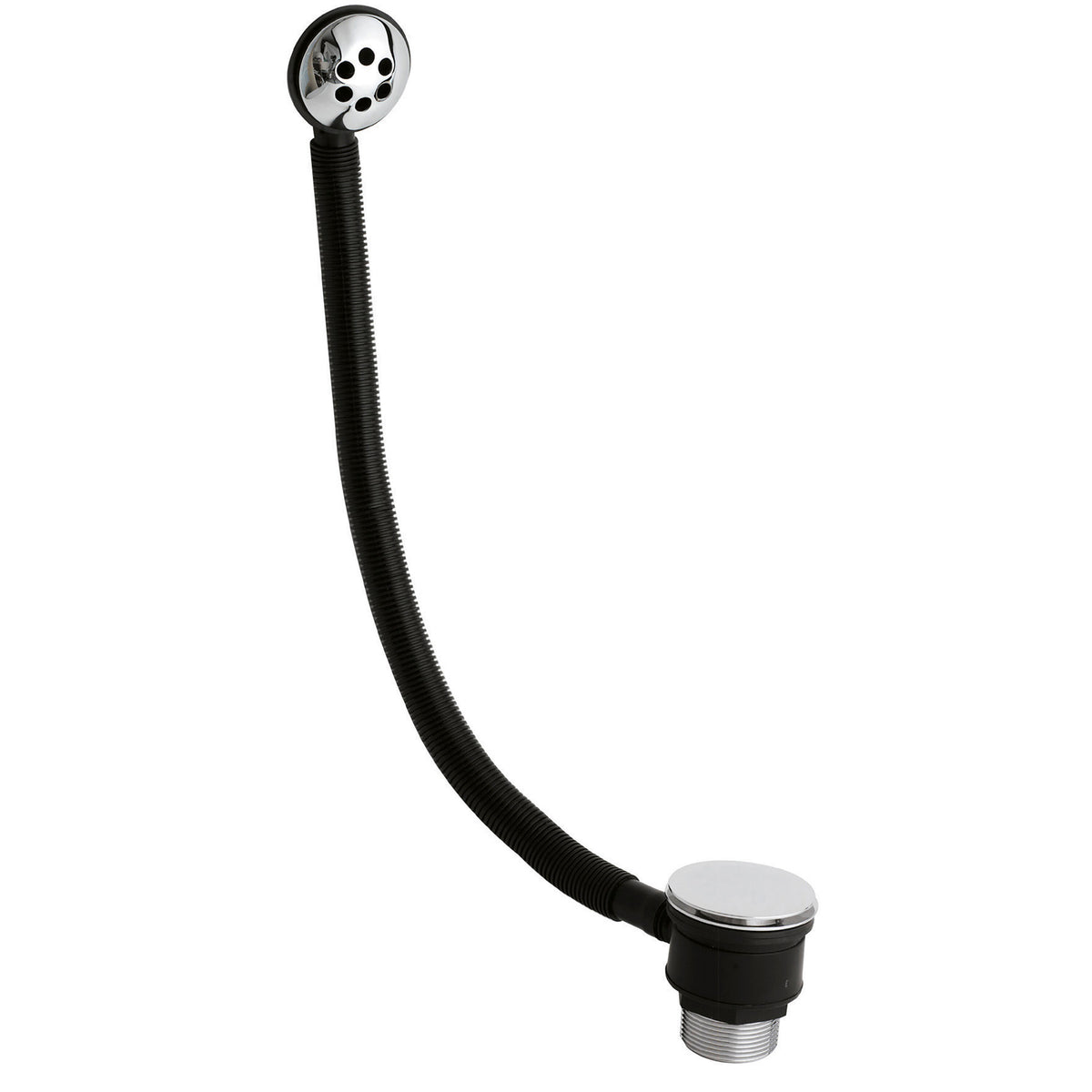 Nuie Push Button Bath Waste and Overflow