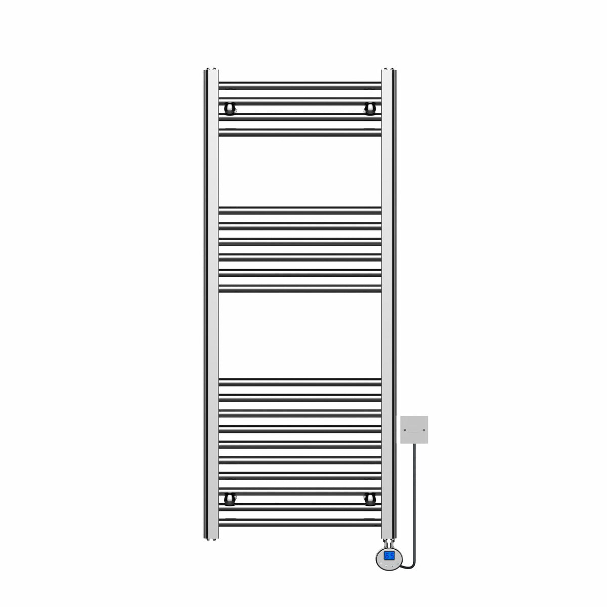 Electric Straight Towel Rail 500 x 800mm 150W Thermostatic - ETSTR508C - ETSTR508C 2