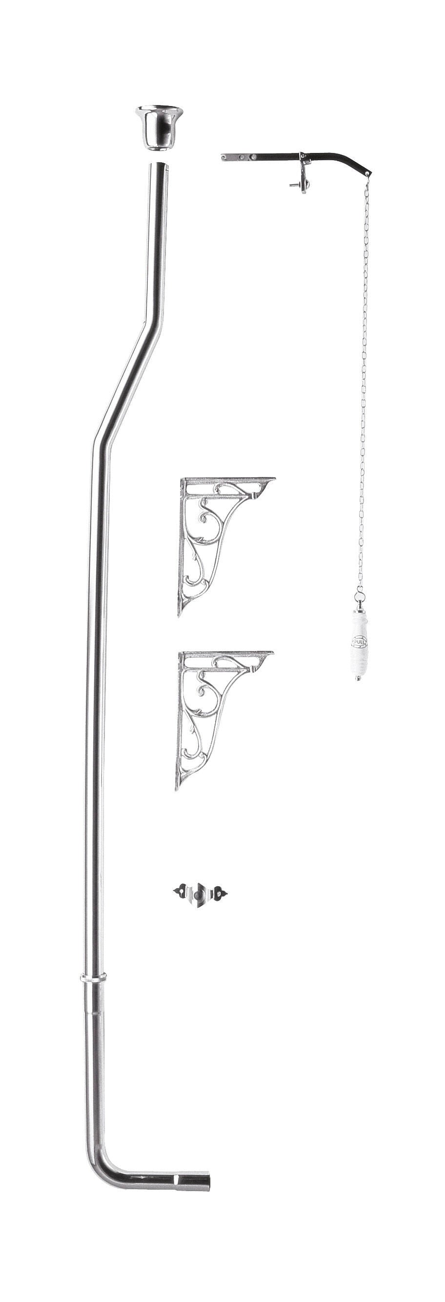 Nuie High Level Flush Pipe Pack