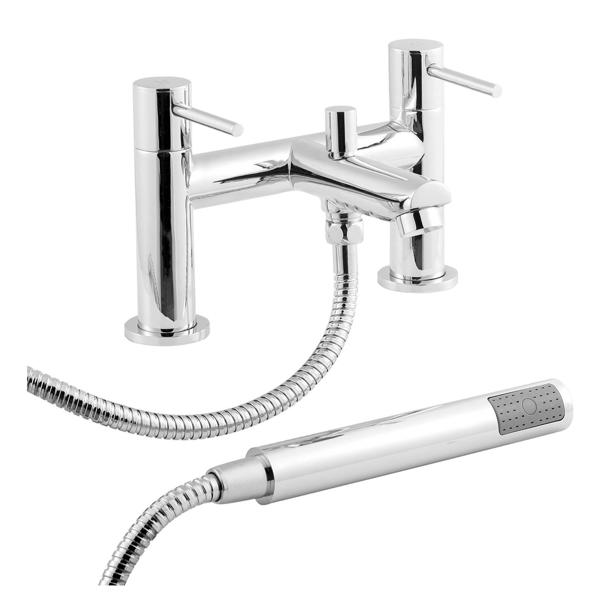 nuie Series Two Chrome Bath Shower Mixer