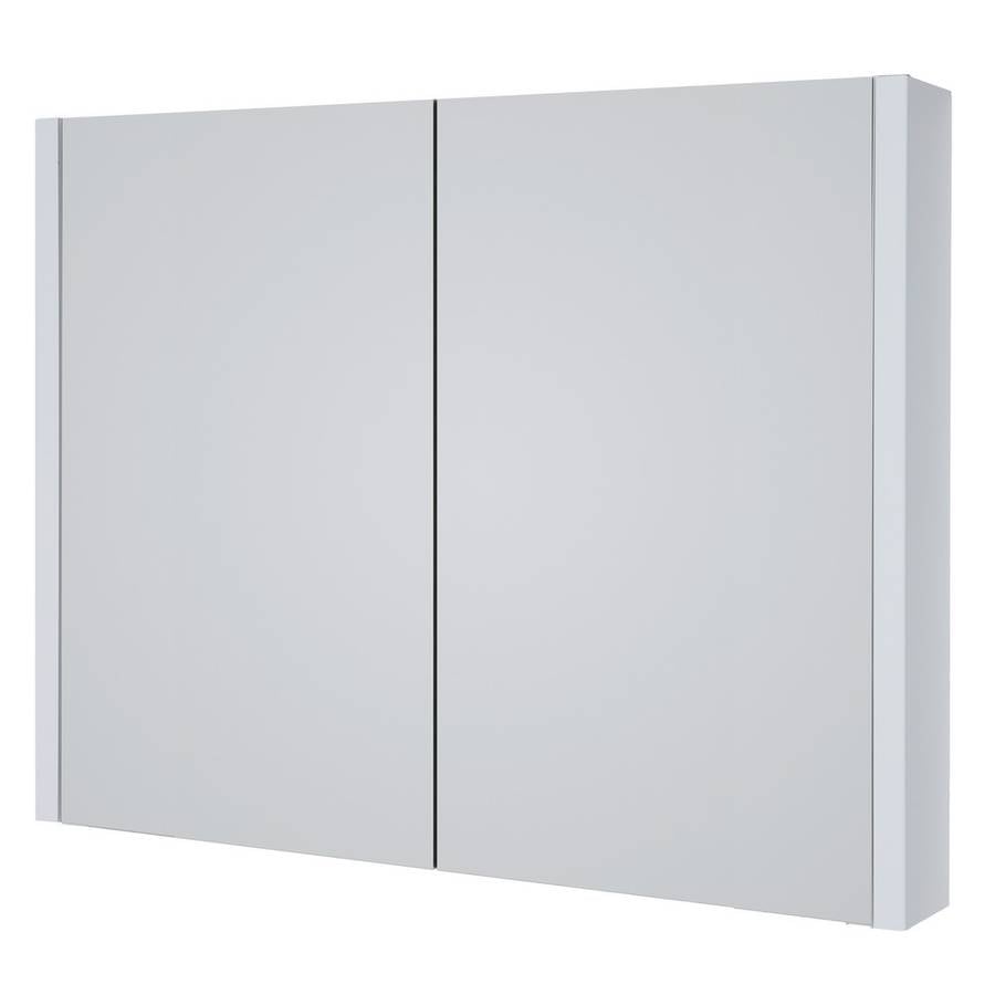 Purity 800mm Mirror Cabinet White - FUR096PU