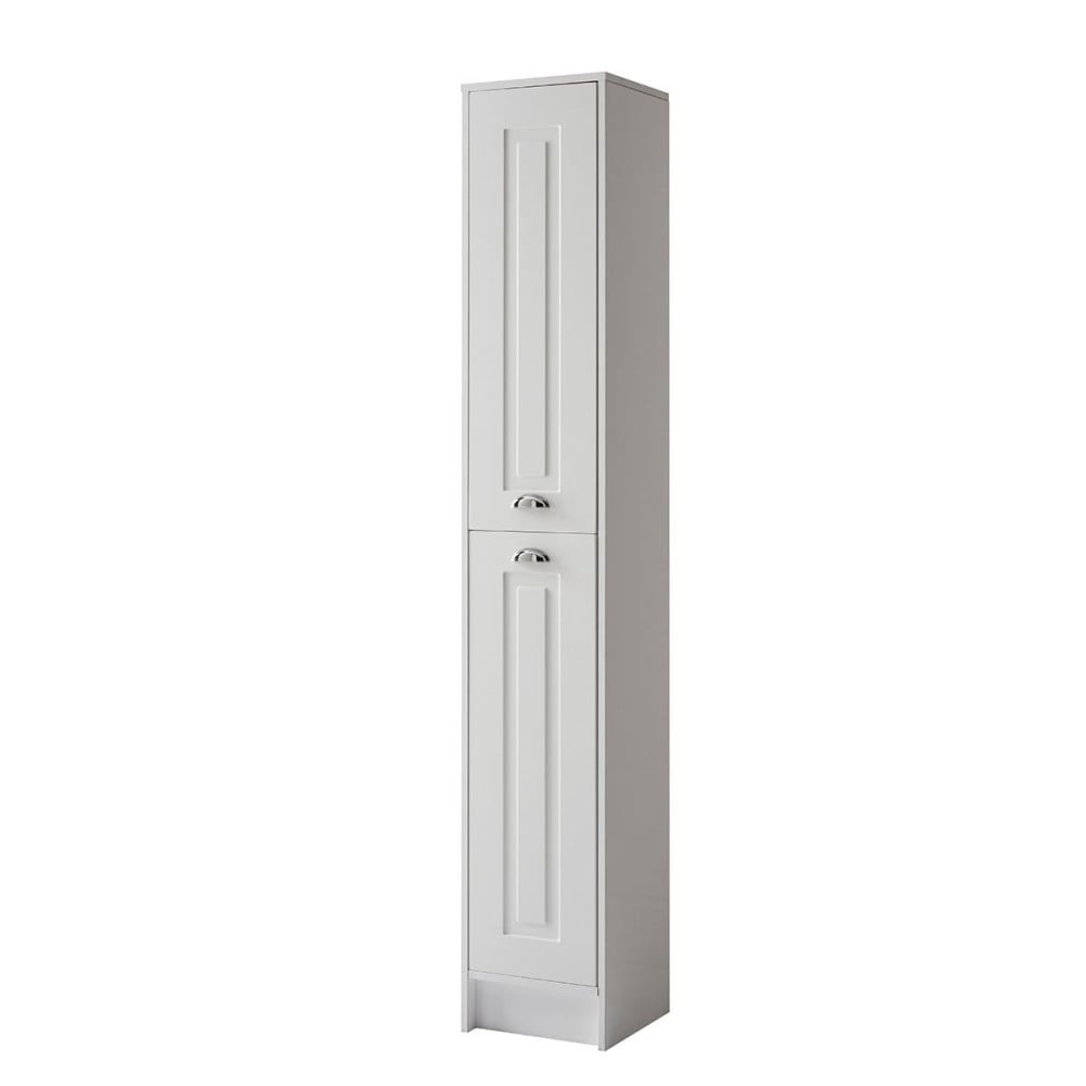Astley Tall Side Unit Matt White - FUR518AS