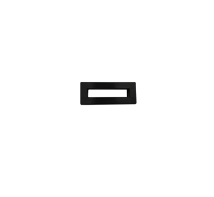 Fusion Overflow Cover Black - FUSOVBL
