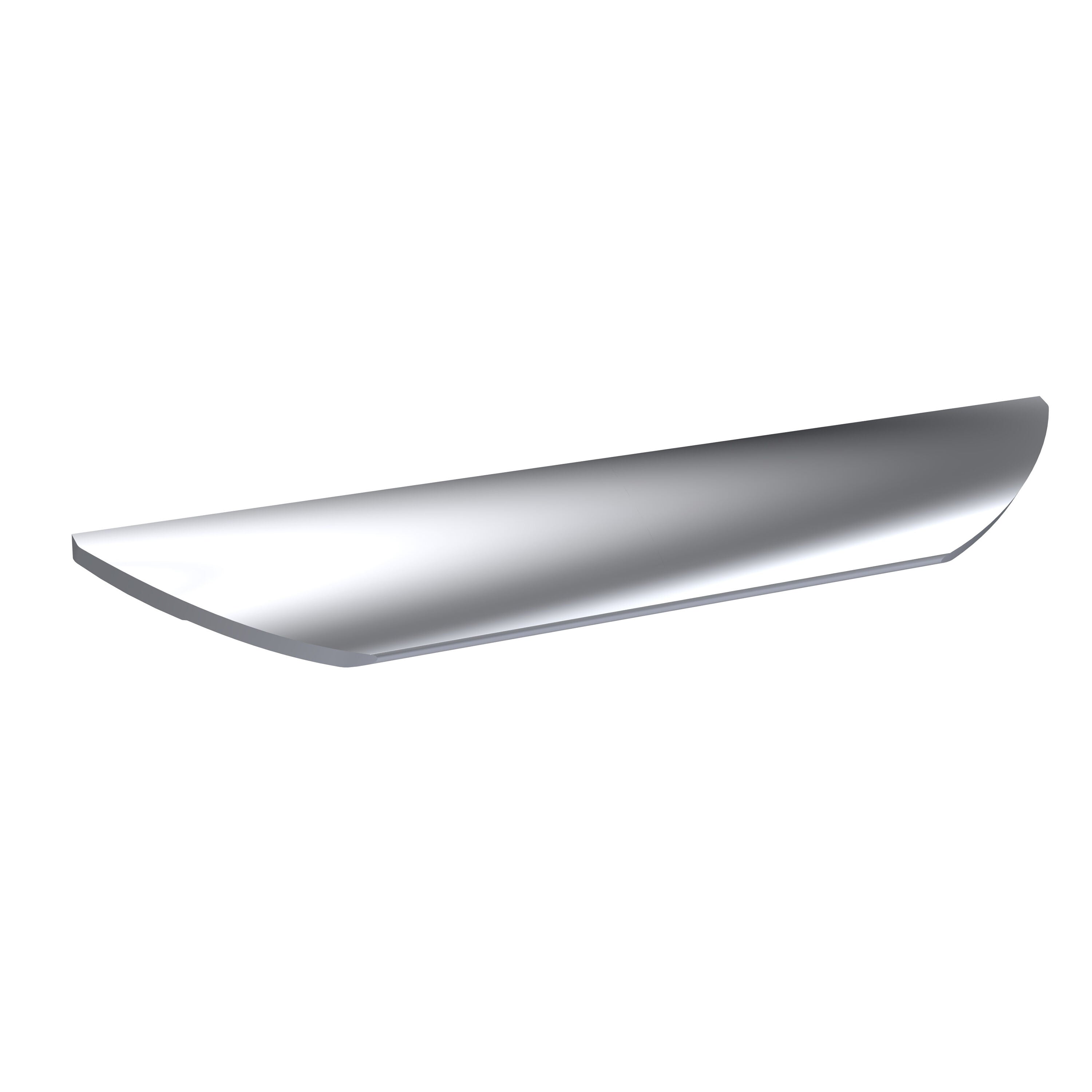 160mm Chrome Finger Pull Handle